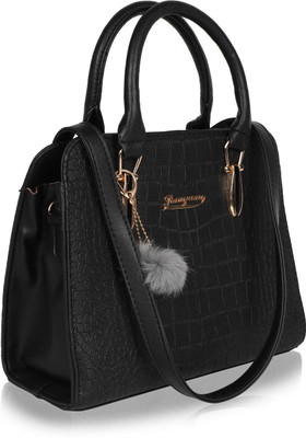 

Fiona Trends Women Casual, Evening/Party Black PU Sling Bag