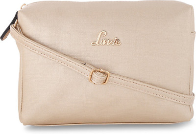 

Lavie Women Casual, Evening/Party Beige Polyester Sling Bag