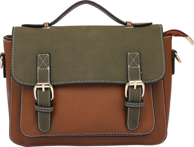 

Urban Myna Women Casual Multicolor PU Hand-held Bag