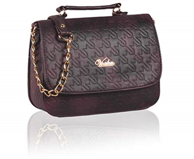 

Voaka Women Casual Purple PU Sling Bag