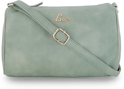 Lavie Women Casual Green Polyester Sling Bag