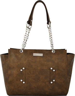 

Erica Fashion Women Evening/Party Brown PU Hand-held Bag