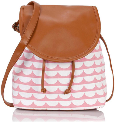 

Auriel Women Casual Pink PU Sling Bag