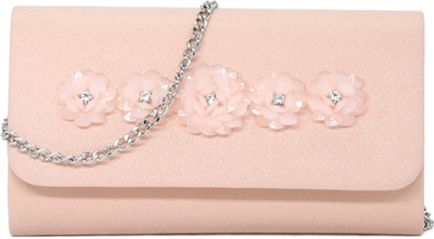 

London Rag Women Evening/Party Beige Fabric Sling Bag