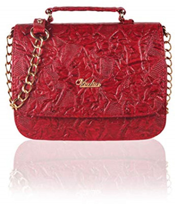 

Voaka Women Casual, Evening/Party, Casual, Formal Red PU Sling Bag