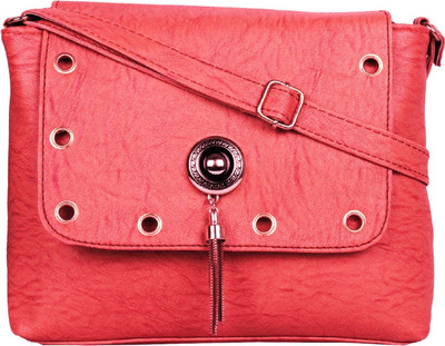 

REYAZ@JAIBUN Women Casual Pink PU Sling Bag