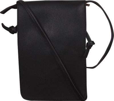 

b4bags Women Casual, Formal Black Leatherette Sling Bag