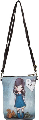 

High Valley Fashion Women Casual Multicolor Genuine Leather Sling Bag