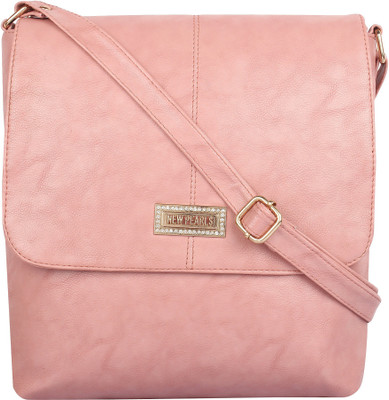 

Indian Fashion Women Casual Pink PU Sling Bag