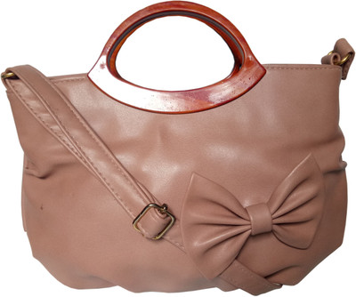 

eweft Women Casual Brown PU Sling Bag