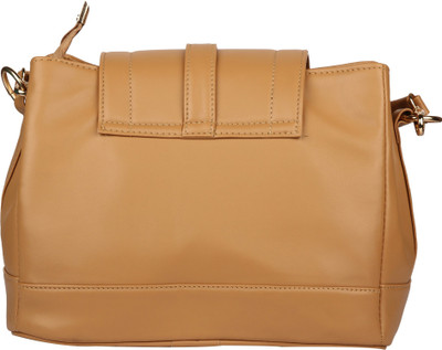 

johan&keith Women Casual Beige PU Sling Bag