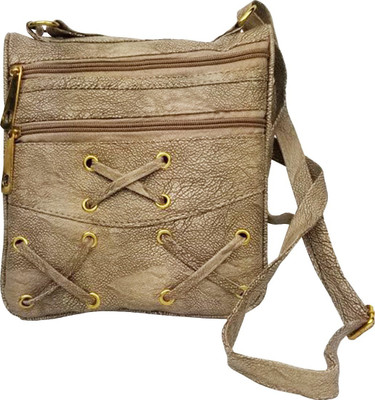 

Lelys Women Casual Beige PU Sling Bag