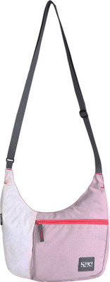 

Wildcraft Women Casual White, Pink Polyester Sling Bag, Pink;white