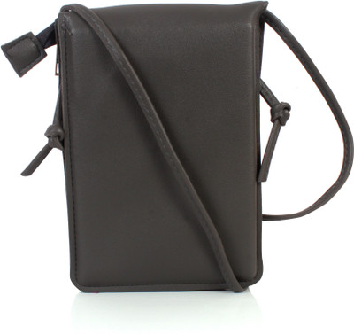 

b4bags Women Casual Grey Leatherette Sling Bag