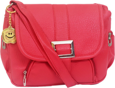 

Beets Collection Women Evening/Party Pink PU Sling Bag