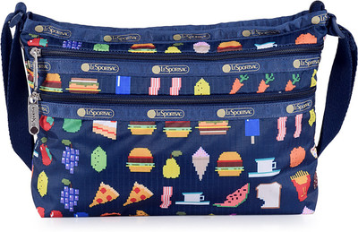 

LeSportsac Women Casual Blue Polyester Sling Bag