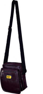 

Fast Fashion Men & Women Formal Brown Genuine Leather Sling Bag