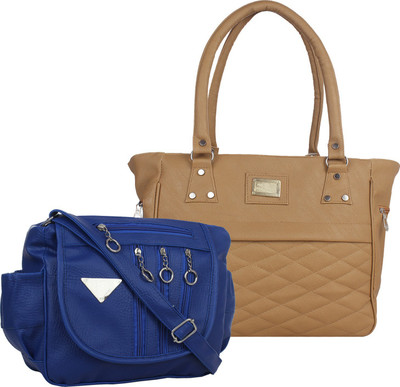 

Element Cart Women Casual Blue PU Sling Bag