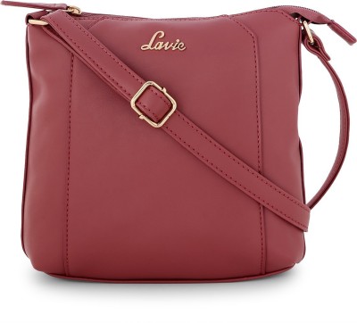 

Lavie Women Formal Maroon Polyester Sling Bag