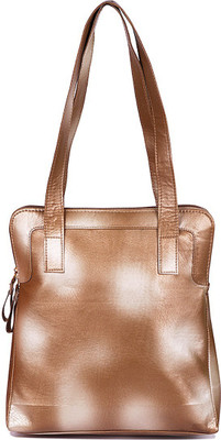 

AFRE Women Casual, Evening/Party Gold PU Shoulder Bag