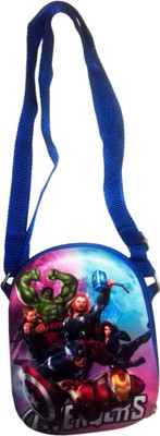 

kidoz kingdom Boys Casual Multicolor Fabric Sling Bag
