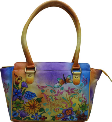 

Shankar Produce Women Casual Multicolor Genuine Leather Shoulder Bag