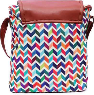 

Suprino Women Casual Multicolor Canvas Sling Bag