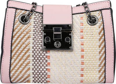 

Urban Myna Women Casual Multicolor Canvas Sling Bag