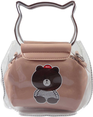 

SB Women Casual Pink Silicon Sling Bag