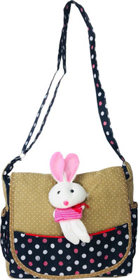 

Lelys Women Casual Blue Cotton Sling Bag