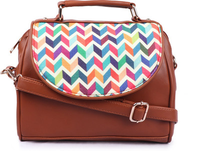 

Suprino Women Casual Multicolor Synthetic Leather Sling Bag