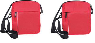 

Touch Men & Women Casual Red Polyester Shoulder Bag