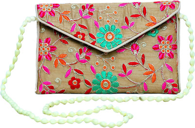 

Interlane Women Casual Multicolor Cotton Sling Bag