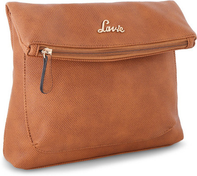 

Lavie Women Casual Brown Polyester Sling Bag