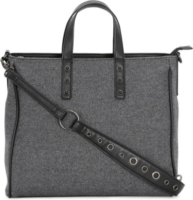 

London Rag Women Casual Grey Wool Tote
