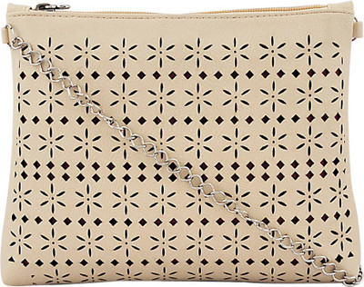 

Blizzard Women Casual Beige PU Sling Bag