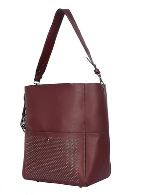 

Fiona Trends Women Casual Maroon PU Sling Bag