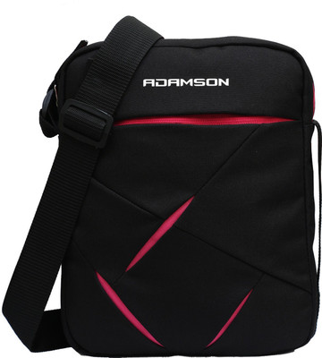 

Adamson Men & Women Casual Black, Pink Polyester Sling Bag