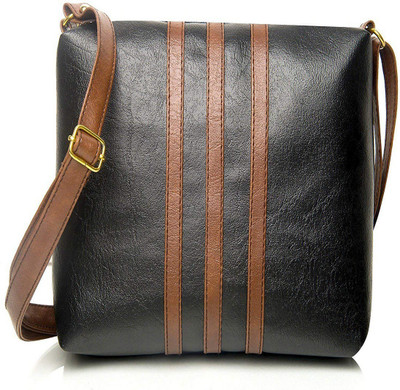 

Don Cavalli Women Casual, Formal Black, Brown PU Sling Bag
