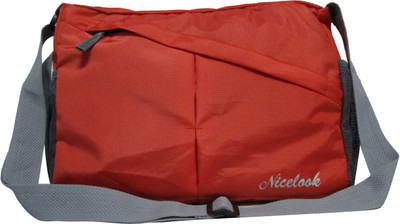 

NICELOOK Boys & Girls Formal Orange Polyester Sling Bag