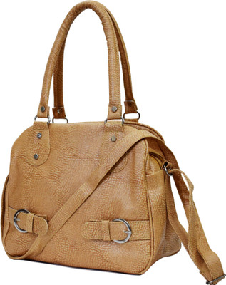 VIVARS Women Casual Khaki PU Sling Bag