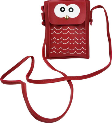 

Lelys Women Casual Red PU Sling Bag