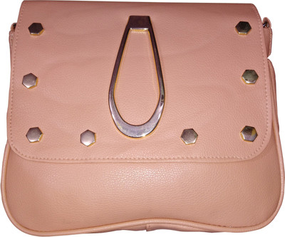 

Hims Women Casual, Formal Orange PU Sling Bag