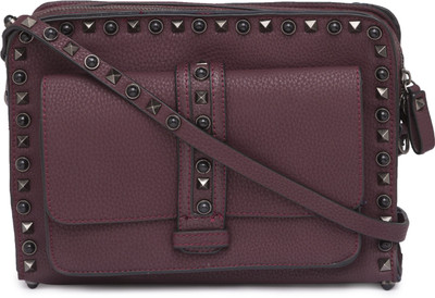 

Satchel Bags Women Casual Brown PU Sling Bag