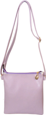 

Gifts Bring Smiles Women Casual Purple Leatherette Sling Bag