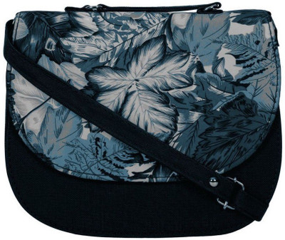 

BLITHESOME Women Casual Blue PU, Synthetic Leather Sling Bag