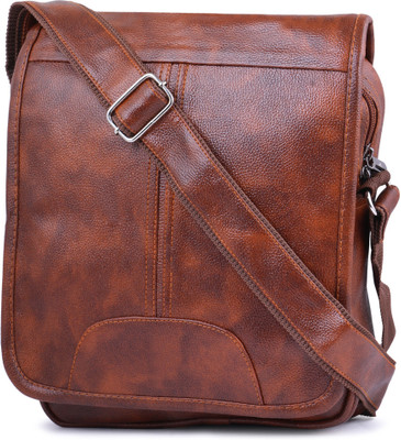 

QT Sizzling Women Casual, Formal, Evening/Party Brown Polyester Sling Bag