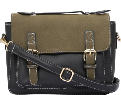 

Urban Myna Women Casual Multicolor PU Sling Bag