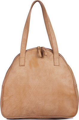 

AFRE Women Formal, Evening/Party Beige PU Shoulder Bag