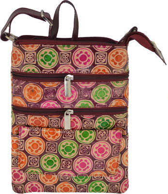 

PalashSHG Women Casual Multicolor Genuine Leather Sling Bag